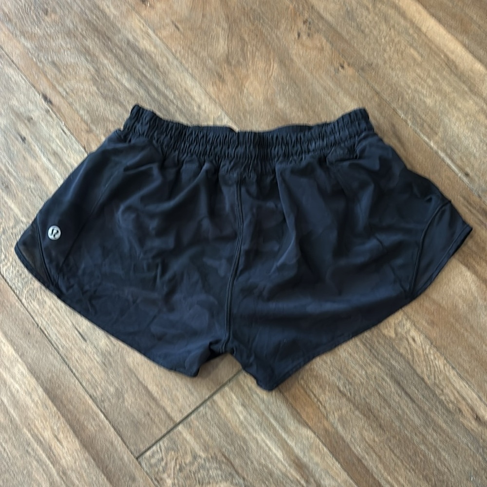 lululemon athletica Black Athletic Running Shorts - Picture 2 of 2